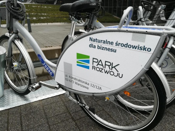 Park Rozwoju – nowa stacja rowerowa w Warszawie